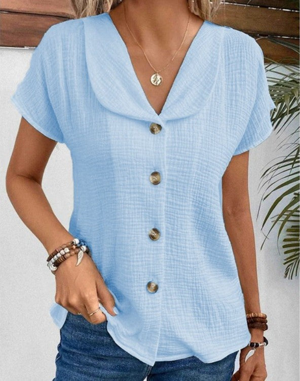 Sarah™ - Chic Summer Blouse