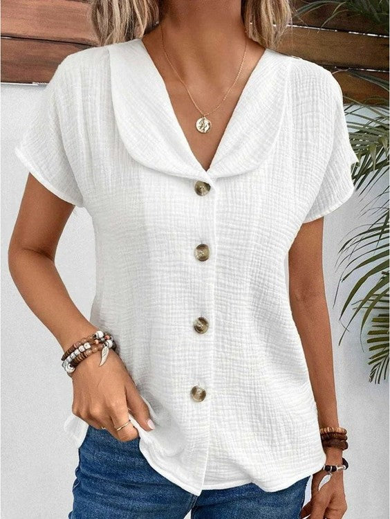 Sarah™ - Chic Summer Blouse