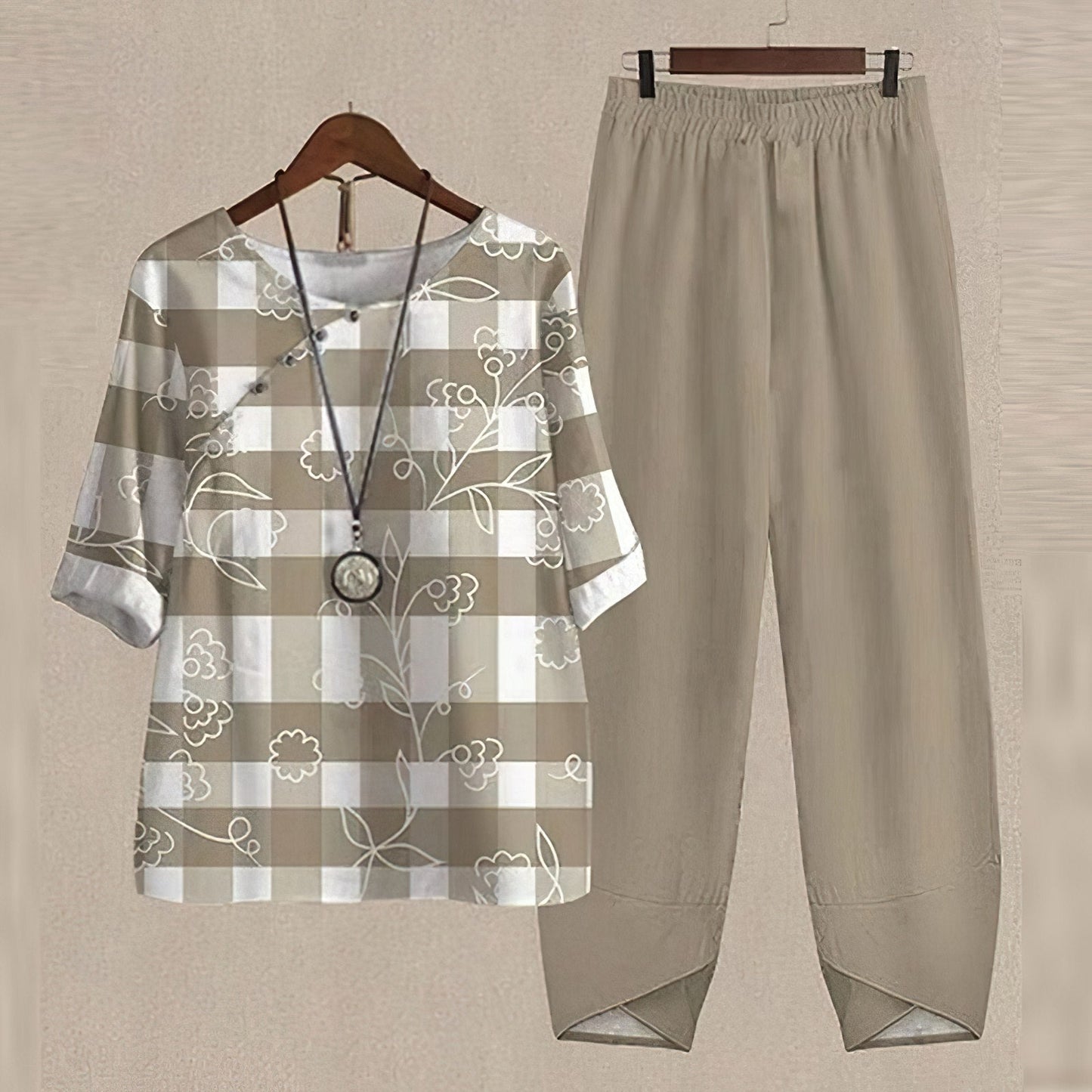 Luna -  Casual Shirt and Pant Set