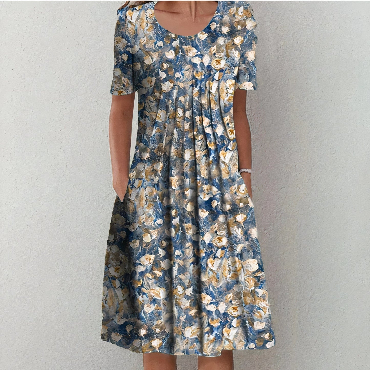 Phoebe - Elegant cotton dress