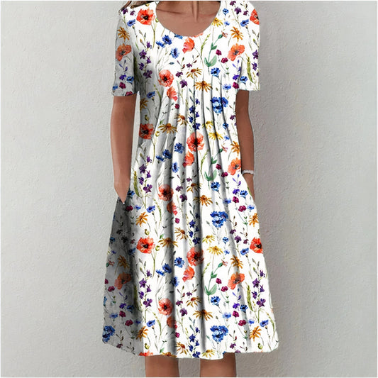 Phoebe - Elegant cotton dress