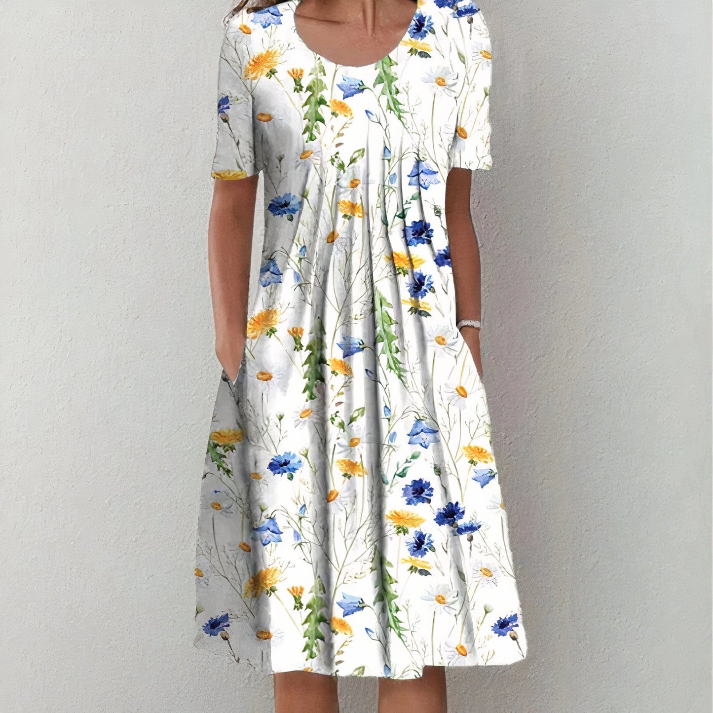 Phoebe - Elegant cotton dress